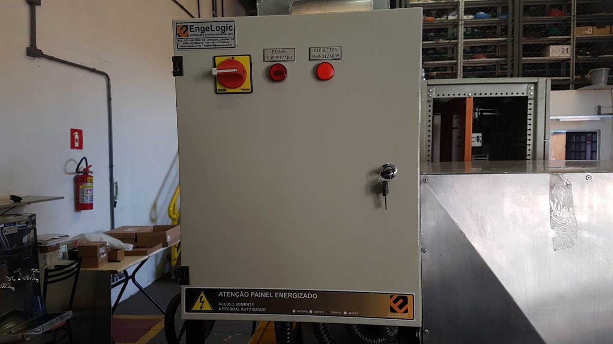 20180514_092733 Painel de Controle e Segurança NR12 para Secadora Industrial  Cliente: Cia Iguaçu de Café