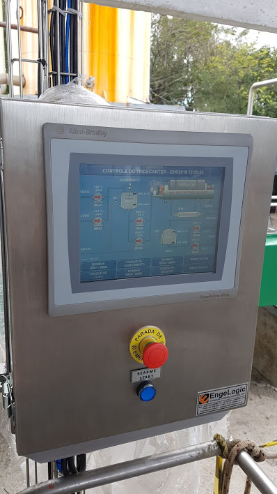 20180525_120407 Painel de Controle Automatizado Tridecanter   Cliente: Gelita do Brasil